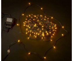 LED-LP-15СМ-100M-12V-Y, Светодиод. клип-лайт желтый , темный провод