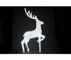 IMD-REINDEER-01 Олень 3Dбелый 2000led, 195x120,24V