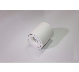 Потолочный накладной светильник ROUND-OUT-01-WH-WW (теплый белый свет, белый корпус) 