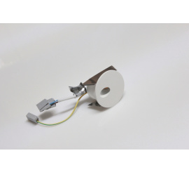 Настенный врезной светильник ROUND-WALL-01-WH-WW (теплый белый свет, белый корпус) 