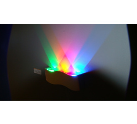 WAVE RGB LED светильник накладной 3*1.5W