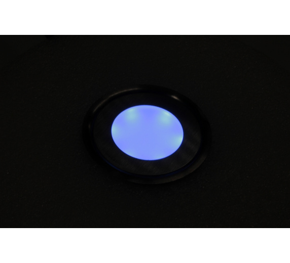SC-B101B Blue  LED floor light, круглый, 12V, IP67 фото 2