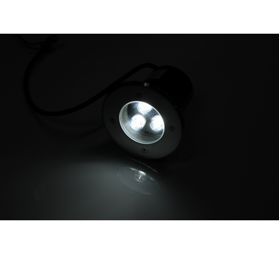 G-MD106-W грунтовой LED-свет белый D120, 3W, 12V фото 3