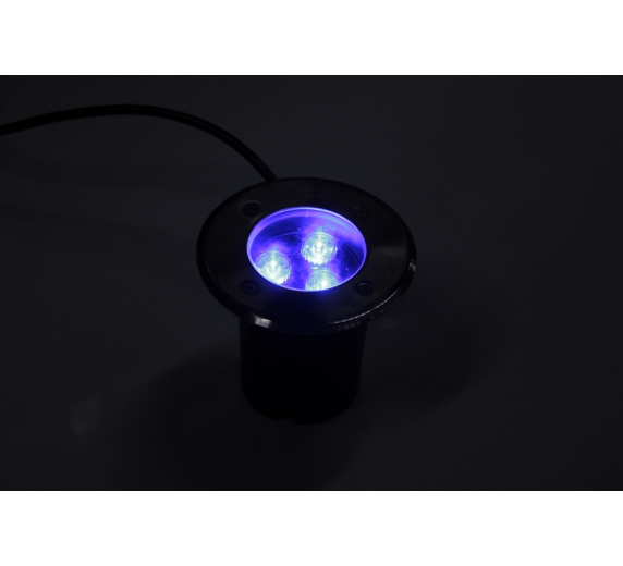 G-MD106-B грунтовой LED-свет синий D120, 3W, 12V фото 2