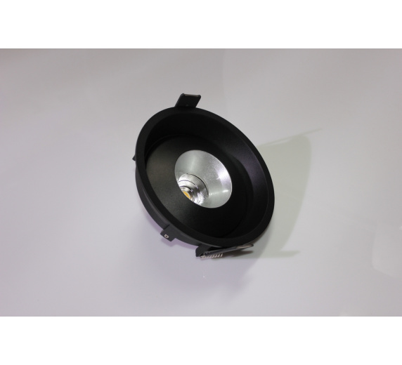 Накладное декоративное кольцо (черное/серебро) в светильник серии ROUND-OUT-02/03 and ROUND-IN-03/04 фото 7
