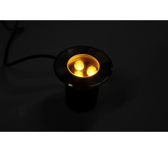 G-MD106-Y грунтовой LED-свет желтый D120, 3W, 12V фото 5