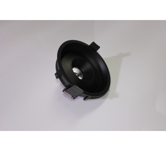 Накладное декоративное кольцо (черное/черное) в светильник серии ROUND-OUT-02/03 and ROUND-IN-03/04 фото 5