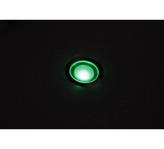 SC-B105B Green LED floor light, круглый, 12V, IP67 фото 1