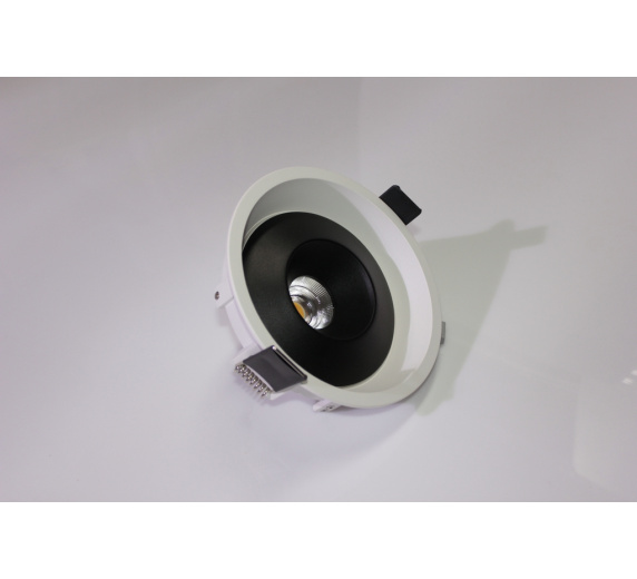 Накладное декоративное кольцо (черное/черное) в светильник серии ROUND-OUT-02/03 and ROUND-IN-03/04 фото 6