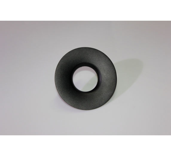 Накладное декоративное кольцо (черное) в светильник серии ROUND-OUT-02/03 and ROUND-IN-03/04 фото 1