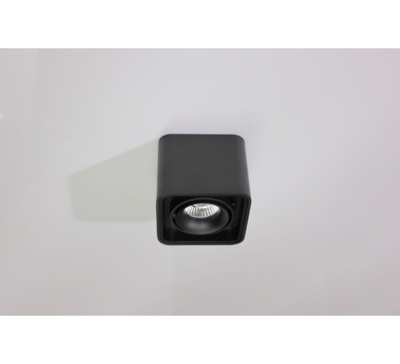 Потолочный накладной светильник SQUARE-OUT-01-BL-WW (теплый белый свет, черный корпус)  фото 2