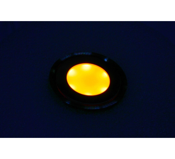 SC-B101B Yellow  LED floor light, круглый,12V,IP67 фото 4