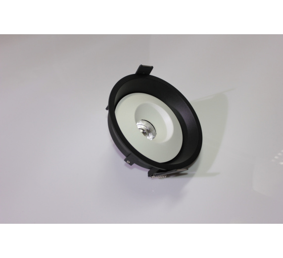 Накладное декоративное кольцо (белое/черное) в светильник серии ROUND-OUT-02/03 and ROUND-IN-03/04 фото 4
