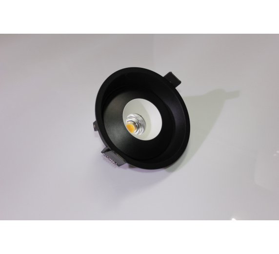 Накладное декоративное кольцо (черное/белое) в светильник серии ROUND-OUT-02/03 and ROUND-IN-03/04 фото 7