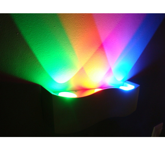 WAVE RGB LED светильник накладной 3*1.5W фото 2