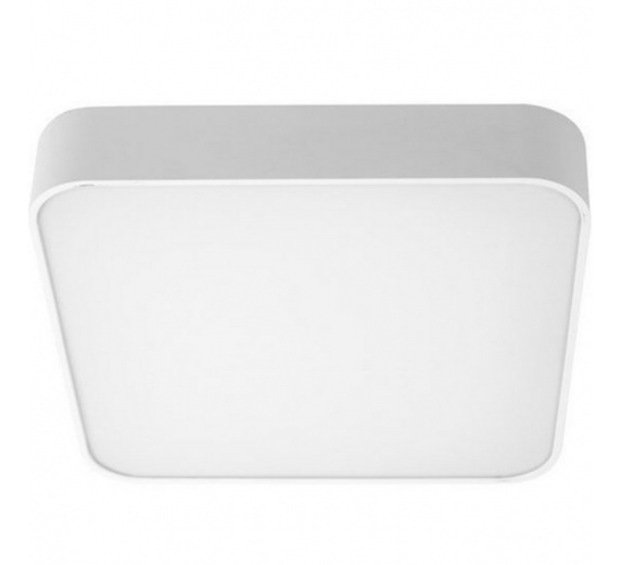 Потолочный накладной светильник SQUARE-OUT-04-WH-WW (теплый белый свет, белый корпус)L350xW350 фото 1