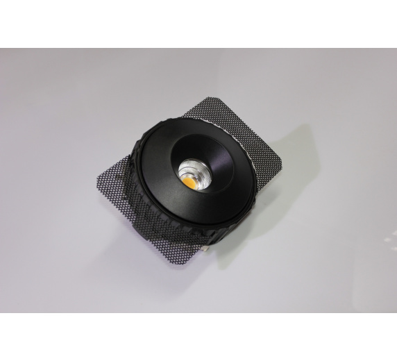 Накладное декоративное кольцо (черное/черное) в светильник серии ROUND-OUT-02/03 and ROUND-IN-03/04 фото 8