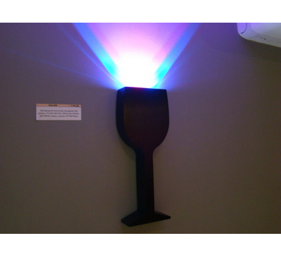 Glass RGB LED светильник накладной 3*1.5W фото 3