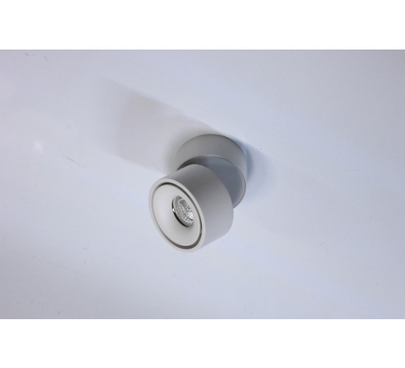 Потолочный накладной светильник ROUND-OUT-01-1-WH-WW (теплый белый свет, белый корпус) фото 2