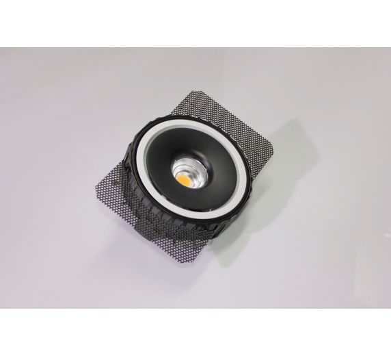 Накладное декоративное кольцо (черное) в светильник серии ROUND-OUT-02/03 and ROUND-IN-03/04 фото 9