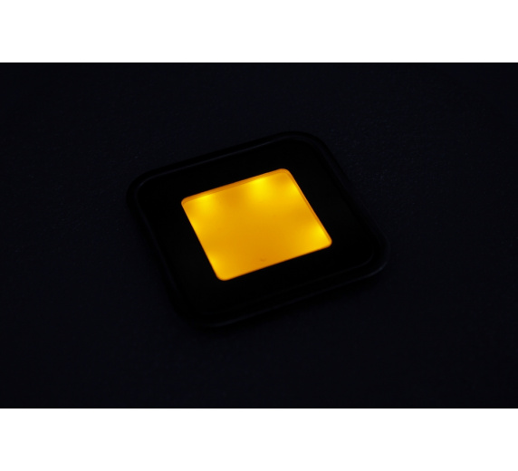 SC-B102B Yellow LEDfloor light,квадратный,12V,IP67 фото 3