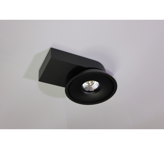 Накладное декоративное кольцо (черное) в светильник серии ROUND-OUT-02/03 and ROUND-IN-03/04 фото 5