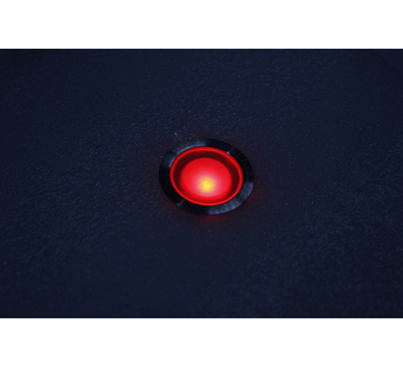 SC-B105B Red LED floor light, круглый, 12V, IP67 фото 1